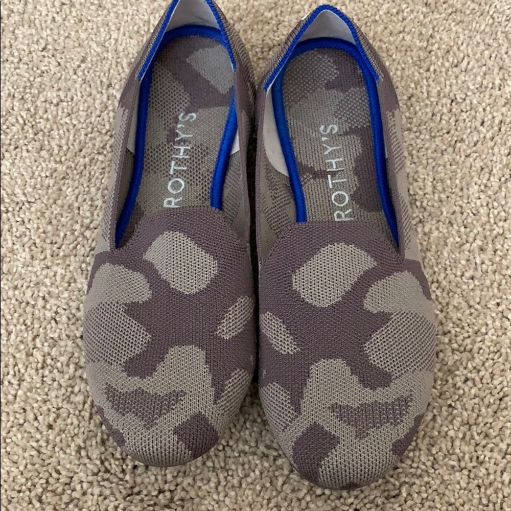 Rothy’s Mink Camo Loafers retired